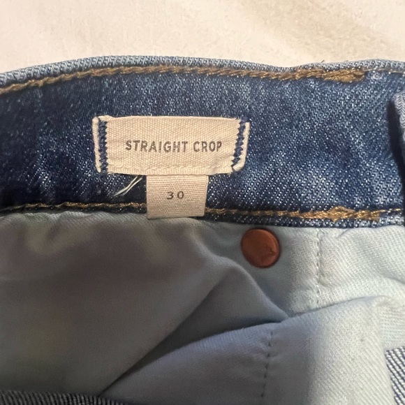 Madewell Straight Crop Jeans - Picture 3 of 5